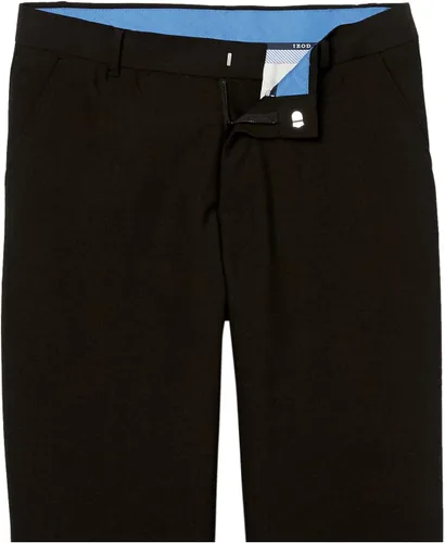 Miniatura 3 de Izod Pantalón de vestir con frente plano bielástico para niños