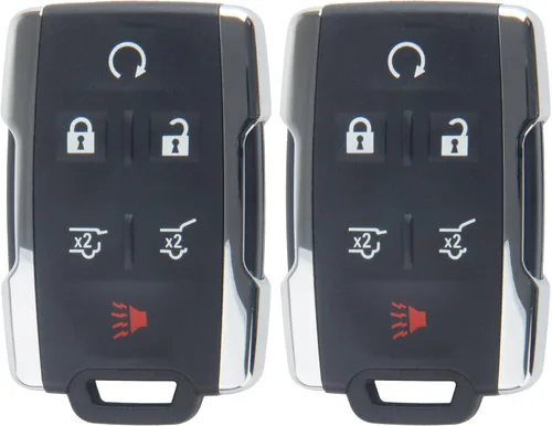 Miniatura 12 de M3N-32337100 Estuche para Llavero Compatible con Sierra Colorado Silverado 1500 Silverado 2500 Silverado 3500 Tahoe Canyon Sierra 1500 Yukon
