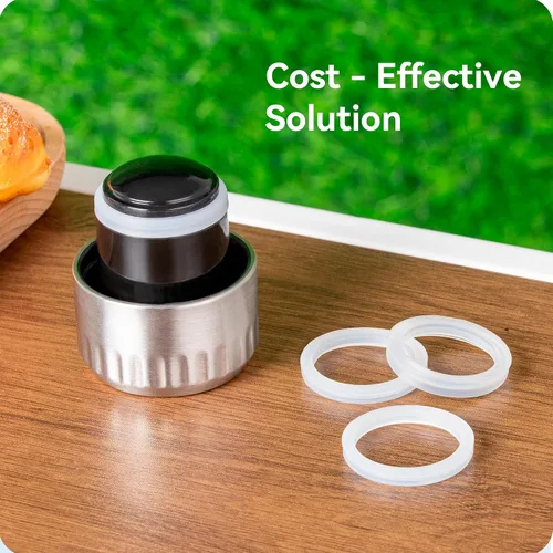 Miniatura 4 de 4 Pack Silicone Sealing Rings - Replacement Gasket for Swell, Mollcity, Mira and Iron °Flask Retro Cola - Shape Sport Insulated Water Bottles