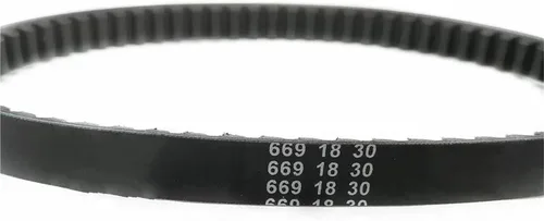 Miniatura 6 de Correa dentada de accionamiento 669 18 30 para CVT para Quad para 139QMB para 1P39QMB para 147QMD para GY6 50 60 80 CC correa de transmisión