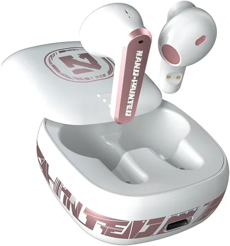 Auriculares inalámbricos, Bluetooth 5.2 ENC 3D estéreo de audio con control táctil IPX7, impermeable, manos libres para deportes, funda de carga,