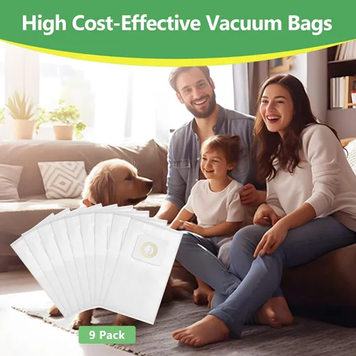 Miniatura 9 de Paquete de 9 bolsas de vacío estilo 7 compatibles con aspiradoras Bissell PowerForce 1739 3522 3525 71Y7 3554 3545 6592 3550 3553 Series, repuesto #