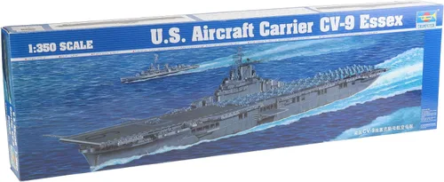 Trumpeter 1/350 USS Essex CV9 Kit de modelo de portaaviones