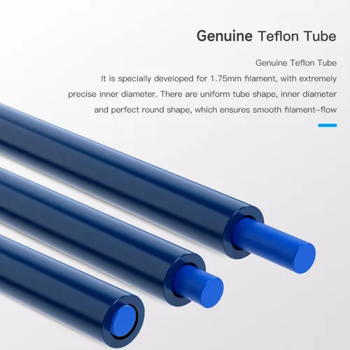 Miniatura 5 de Creality Tubo oficial Capricorn Bowden de 1 M, soporte de tubo de teflón de PTFE de 0.069 in, resistente al calor, alta lubricación, baja fricción