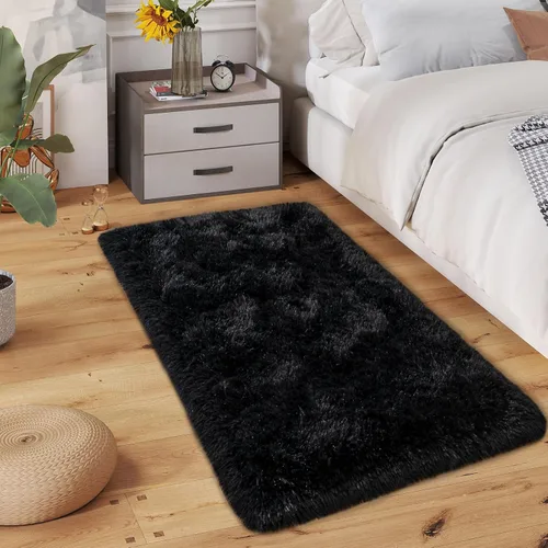 Miniatura 101 de Dssimo - Alfombra superesponjosa para la habitación, alfombra de área moderna, pequeña, suave y acogedora de felpa para niños, niñas y adolescentes