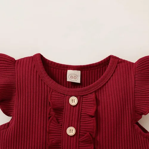 Miniatura 4 de Vestido de verano para niña pequeña, sin mangas, con volantes, con lazo, falda floral y empalme