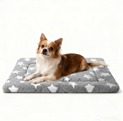 Miniatura 49 de Alfombrilla para Cama de Perro – Almohadilla de Perrera Suave y Cómoda para Jaula – Cama y Almohadilla Duradera para Perros y Gatos – Ideal para Gris