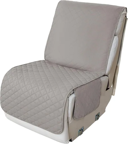 Miniatura 143 de HDCAXKJ Fundas de sofá seccional reclinable 100% impermeable, forma de L, funda de sofá reclinable lavable acolchada suave para mascotas, perro