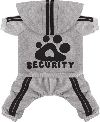 Miniatura 12 de Sudadera de seguridad con capucha para perros de 4 patas - Mono con sudadera - Sudaderas - Ropa suave y cálida para perros - Suéter con capucha