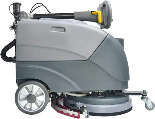Miniatura 5 de (EM-25) 15" paseo plegable del cepillo detrás de la mano empuja la máquina del depurador del piso