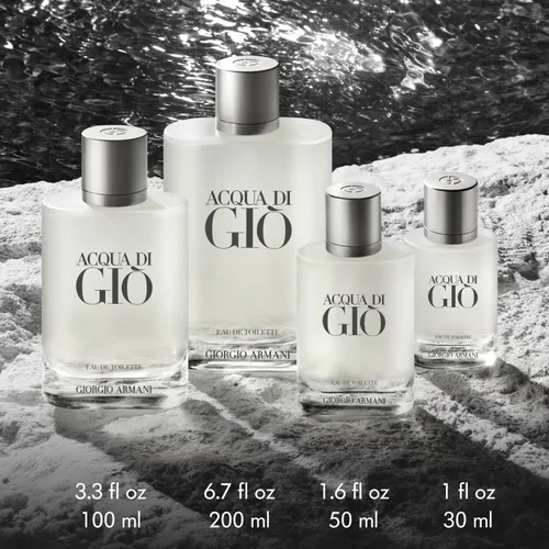 Miniatura 5 de Armani Beauty - Acqua di Giò - Eau de Toilette - Colonia para Hombre - Fragancia de larga duración con notas de bergamota, jazmín, almizcle blanco