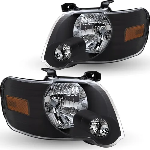 Miniatura 9 de TUSDAR - Conjunto de faros delanteros con bombillas compatible con Ford Explorer 2006-2010 del lado del conductor y del pasajero