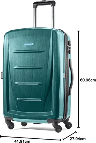 Miniatura 142 de Samsonite Winfield 2 Equipaje rígido con ruedas giratorias, Azul profundo, Juego de 3 piezas (20/24/28)