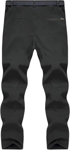 Miniatura 2 de CARWORNIC Pantalones de senderismo ligeros para hombre, de secado rápido, impermeables, para escalar, con bolsillos con cremallera