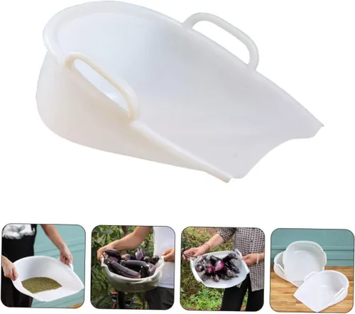 Miniatura 4 de GANAZONO Recogedor de mano multiusos de plástico grueso de limpieza para granos de cocina Contenedor Estilo aleatorio