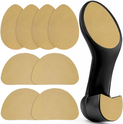 Miniatura 7 de 8 almohadillas antideslizantes de silicona de alta calidad para zapatos, tacones altos y botas de amortiguación, protectores de suela autoadhesivos