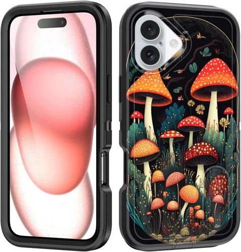 Miniatura 107 de Funda para iPhone Air con soporte integrado, a prueba de golpes, polvo y caídas, 3 capas, grado militar, funda protectora para iPhone Air de 6.5