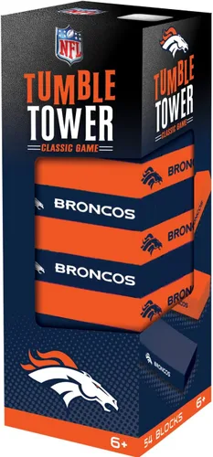 Miniatura 10 de MasterPieces Día del juego - NFL San Francisco 49ers - Torre de caída con licencia oficial, bloques de madera real