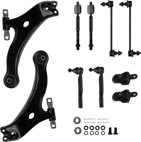 Miniatura 211 de PHILTOP Kit de suspensión delantera de 10 piezas, brazos de control inferiores con juntas de bola, eslabones de extremo de barra estabilizadora