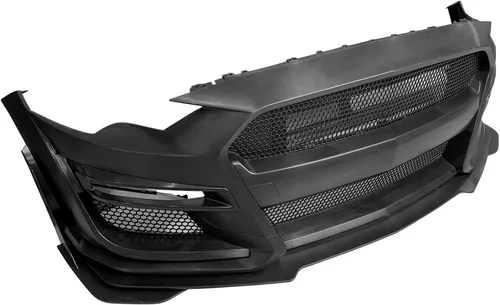 Miniatura 3 de FREEMOTOR802 Parachoques delantero compatible con Ford Mustang 2018-2023 Kit de conversión completo de repuesto de cubierta de parachoques negro