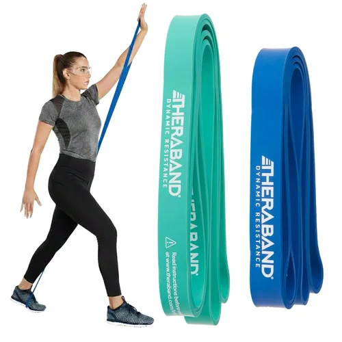 Miniatura 9 de THERABAND High Resistance Band - Elastic Super Bands for Improving Flexibility, Injury Rehab, & Full Body Workouts - Heavy Duty Stretch Bands for