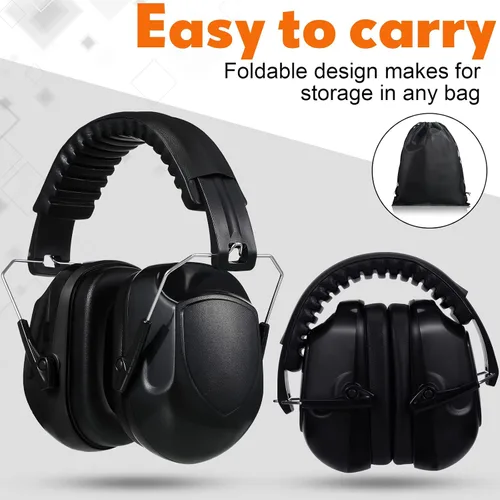 Miniatura 4 de Yunsailing Auriculares de reducción de ruido NRR 28dB Protección auditiva Orejeras Protección Auriculares para Disparo Construcción