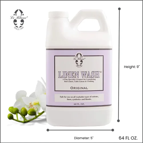 Miniatura 2 de Le Blanc® Original Linen Wash® - Limpiador de lavandería de lujo para ropa de cama y mesa, 64 onzas (paquete de 6)