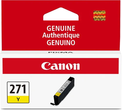 Miniatura 9 de Canon CLI-271 Amarillo compatible con impresoras TS5020, TS6020, TS8020, TS9020 (paquete de 2)