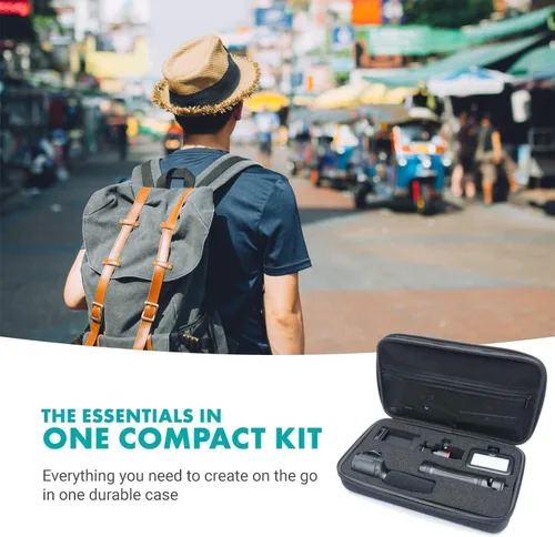 Miniatura 4 de Movo iVlogger - Kit de vlogging para iPhone con trípode de tamaño completo – Kit de inicio de YouTube compatible con Lightning para creadores