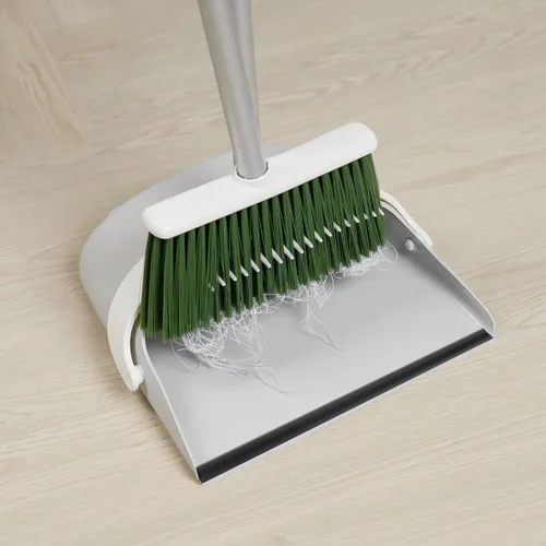 Miniatura 7 de Housoutil Tiras de repuesto de goma para recogedor, paquete de 4, accesorios de reparación de bordes duraderos para palas de basura y recogedores