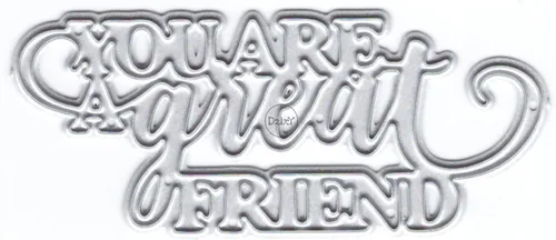 Miniatura 6 de DzIxY Palabras gracias Troqueles de corte de metal para kit de fabricación de tarjetas, troquelados, troquelados, plantillas de máquina de álbumes