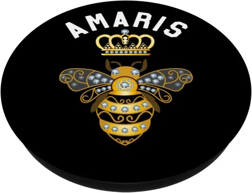 Miniatura 2 de Amaris Nombre Amaris Regalos de Cumpleaños Reina Corona Abeja Amaris PopSockets intercambiables PopGrip