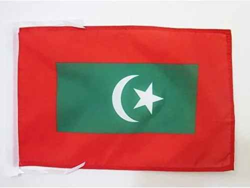 Miniatura 10 de Bandera de México AZ FLAG, 45.7 x 30.5 cm, con cordones - Pequeñas banderas mexicanas de 30 x 45 cm - Bandera de 45.7 x 30.5 cm