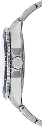 Miniatura 2 de Mido M026.430.11.041.00 Ocean Star Reloj automático analógico de acero inoxidable azul y plateado para hombre, Azul Patchwork, Reloj de buceo