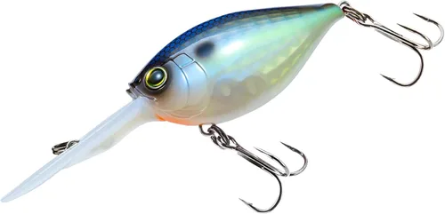 Miniatura 12 de YO-Zuri 3DR-X Crank DD - Señuelo flotante para baño, 1.969 in, color Sábalo sexy fantasma mate