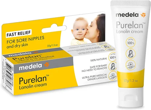Miniatura 2 de Medela Kit de rescate de pezones Almohadillas de hidrogel calmantes y crema para pezones para lactancia, incluye 4 almohadillas de gel