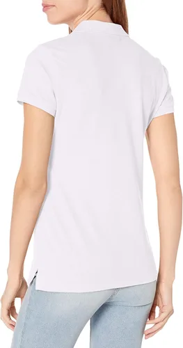 Miniatura 2 de Camiseta de polo Nautica para mujer, de manga corta, 5 botones, transpirable, 100% algodón