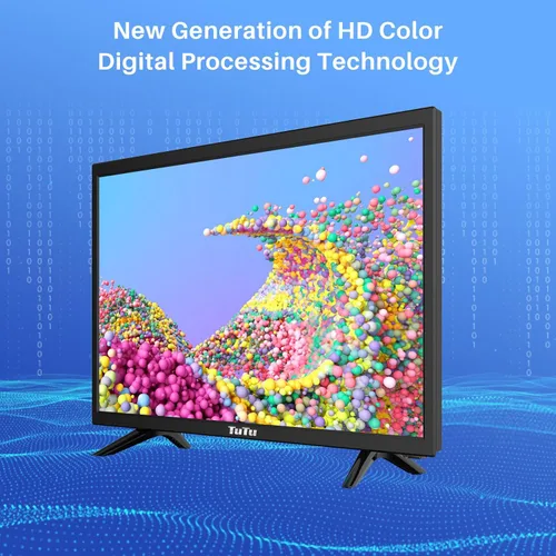 Miniatura 3 de TuTu TV LED de 22 pulgadas, TV de pantalla plana FHD 1080P con audio Dolby con HDMI, USB, VGA, RCA, TV o monitor no inteligente para habitación
