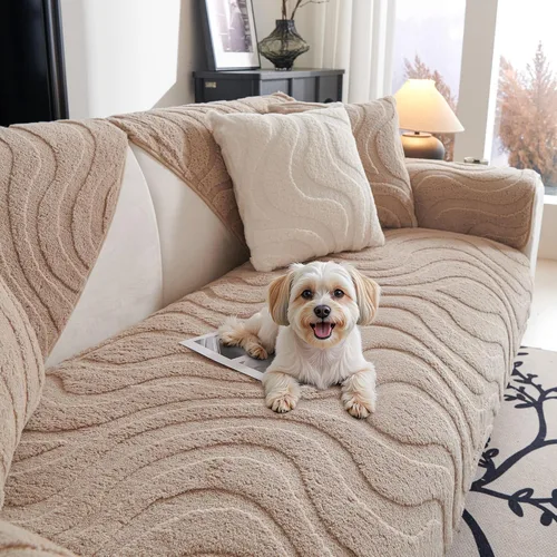 Miniatura 11 de MYSKY HOME Funda lavable para sofá para perros y mascotas, protector antideslizante para sofá, alfombra para perros, protector de muebles, fundas