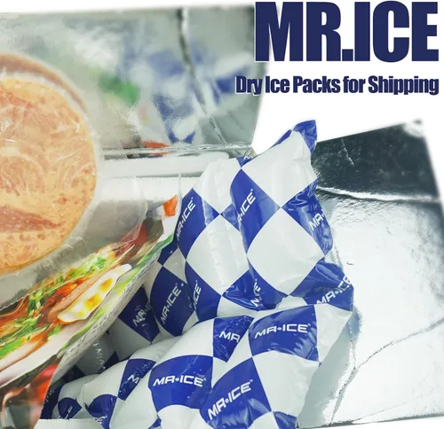 Miniatura 6 de Paquetes de hielo seco para envío de alimentos congelados - Manta de hielo flexible para enfriadores - Paquetes fríos de envío mantienen