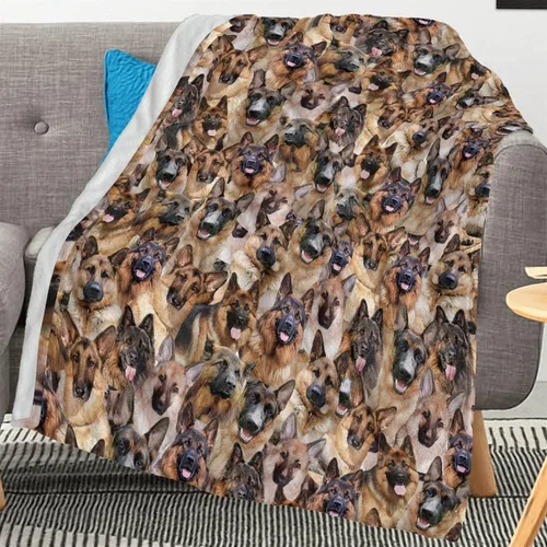 Miniatura 24 de Manta con estampado Airedale Terrier – Manta con estampado de animales divertidos para amantes de los perros y cachorros, regalos Airedale Terrier