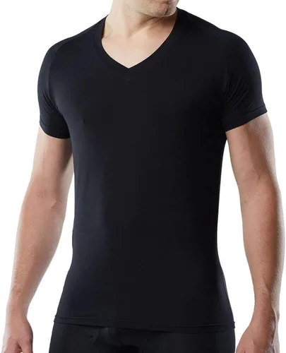 Miniatura 5 de Mr. Davis - Camiseta interior de bambú con cuello en V para hombre, 4
