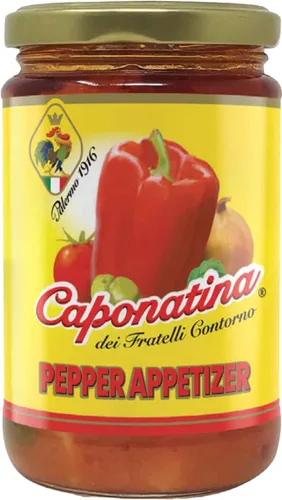 Miniatura 12 de Contorno Aperitivo de alcachofa Caponatina 10.5 oz Ideal para Bruschetta Hecho en Italia