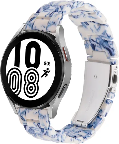 Miniatura 39 de Correa compatible con Samsung Galaxy Watch 6/6 Classic/Galaxy Watch 5/5 Pro / 4/4 Classic / 3 de 1.61 pulgadas / Active 2, correa de repuesto