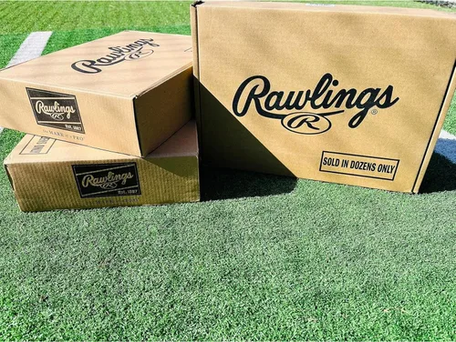 Miniatura 8 de Rawlings Practice Baseballs R100-P or FSR100-P Baseballs Collegiate, High School & Youth Flat or Raised Seam Options