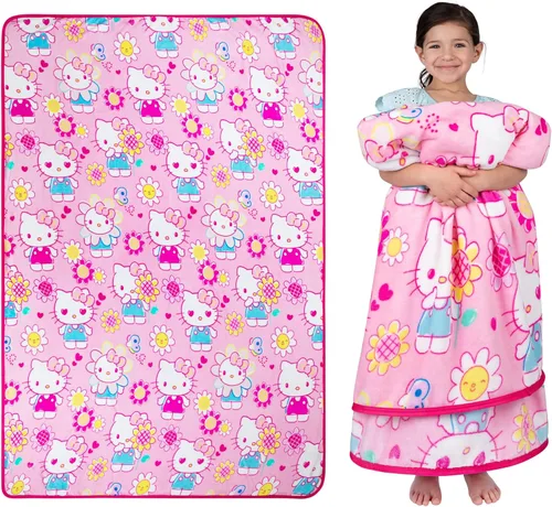 Miniatura 7 de Franco Ropa de cama para niños Manta decorativa de felpa súper suave, 62 x 90 pulgadas, Pokémon Multicolor