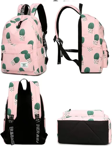 Miniatura 9 de Mygreen - Mochila escolar con bonitos diseños para niños y niñas, 11.5 x 15.7 x 5.1 pulgadas