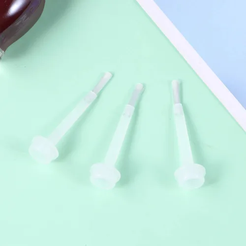 Miniatura 5 de Clear Jel 100 piezas de repuesto de polvo de inmersión líquido de esmalte de uñas cepillo de repuesto de polvo de inmersión transparente, uñas