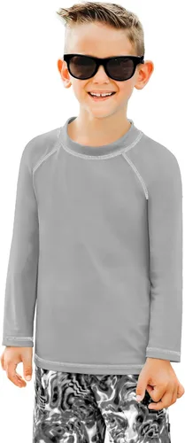 Miniatura 20 de City Threads camisa de manga larga con protección solar SPF 50+, peplo, rash guard para niña