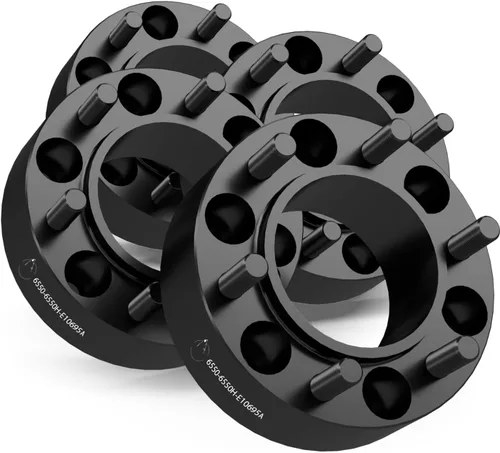 Miniatura 29 de Wheel Accessories Parts 4 adaptadores de espaciadores de rueda centrados en buje de 6 x 5.5, 0.236 x 5.500 in, 1.25 pulgadas de grosor, 3.063 in